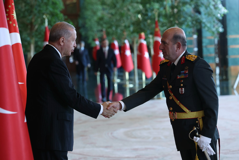 Erdoğan : Külliyede Tebrikleri Kabul Etti