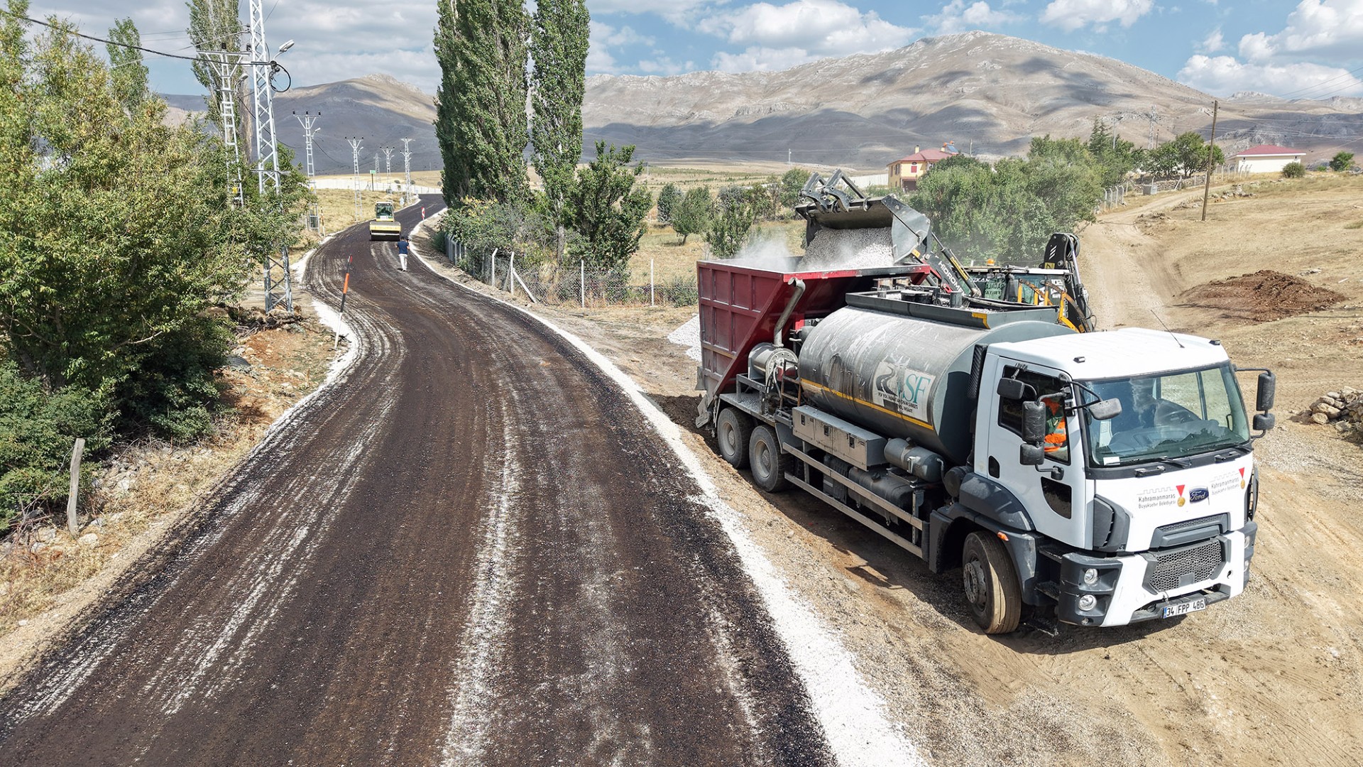 Göksun Kırsalını Kayseri’ye Bağlayan Grup Yolunu