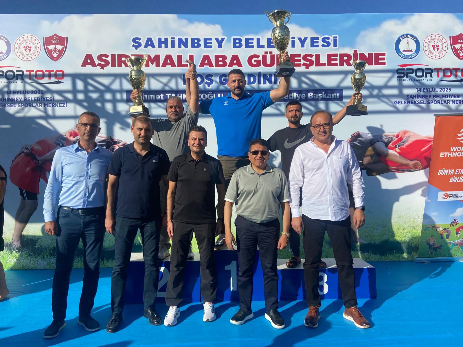 Kahramanmaraş Takımı Aşırtmalı Aba Güreşi Türkiye Şampiyonu Oldu