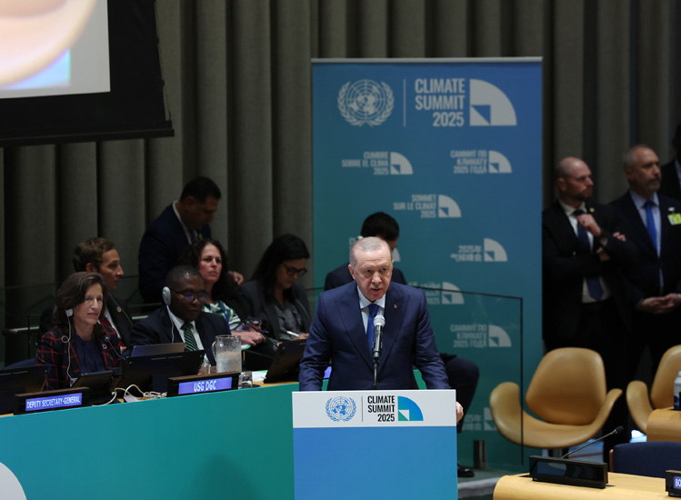 Erdoğan İklim Zirvesinde Konuştu