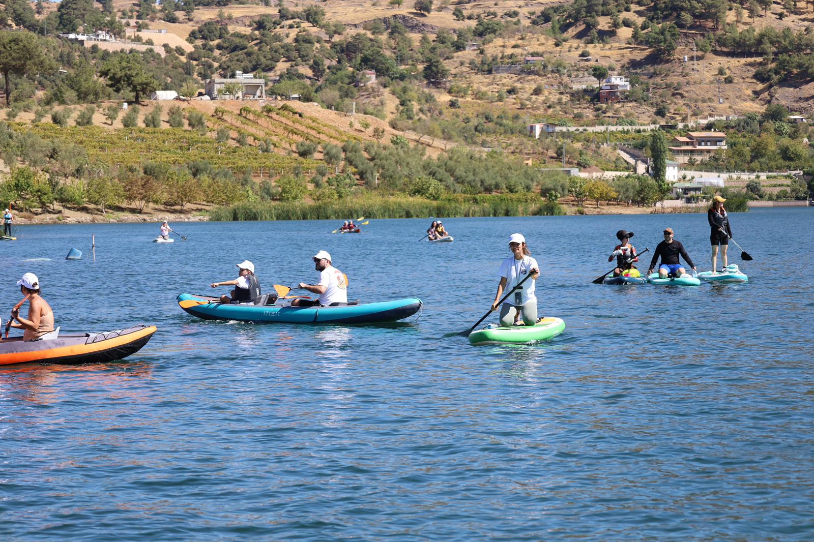 Kahramanmaraş’ta Su Sporları Coşkusu