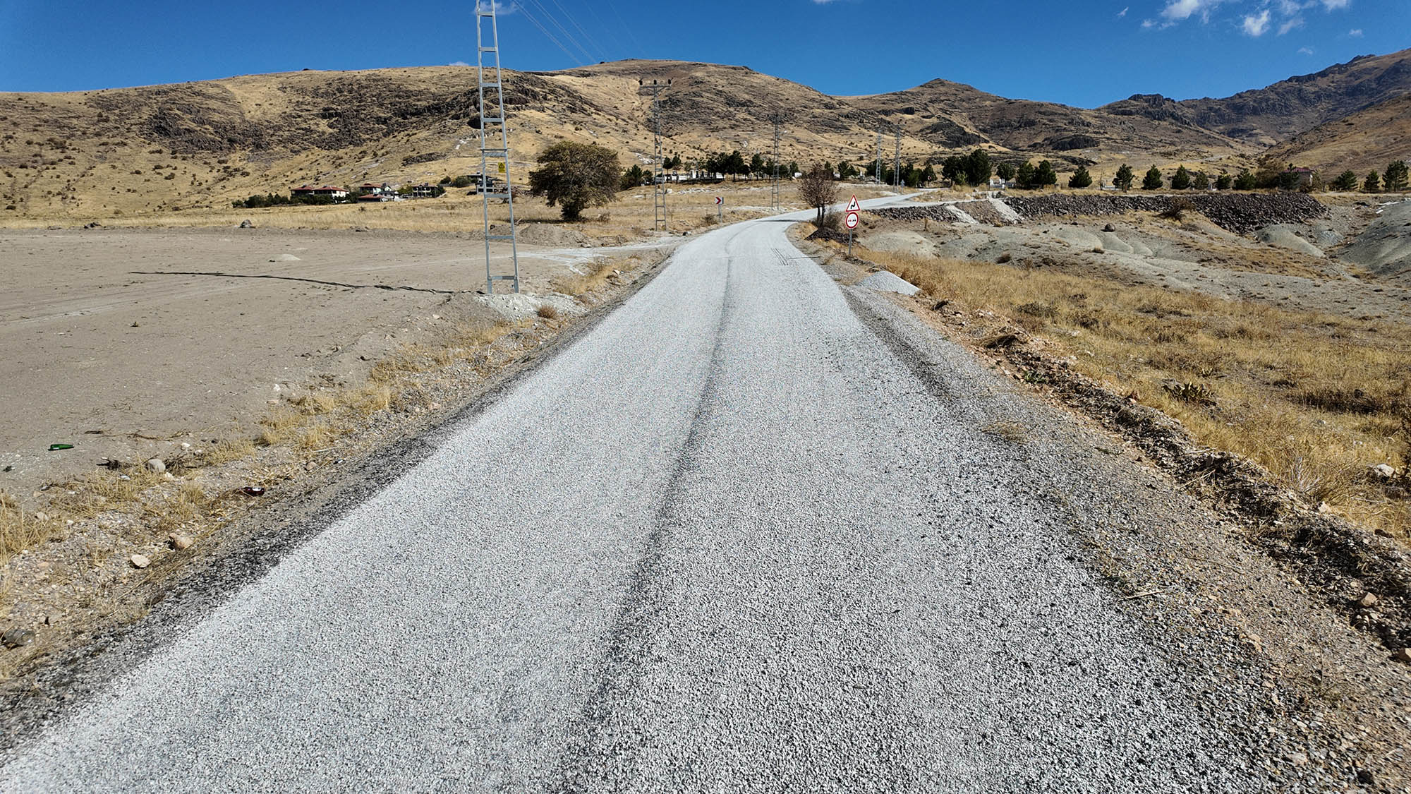 Elbistan Kırsalında 11 Kilometrelik Güzerga