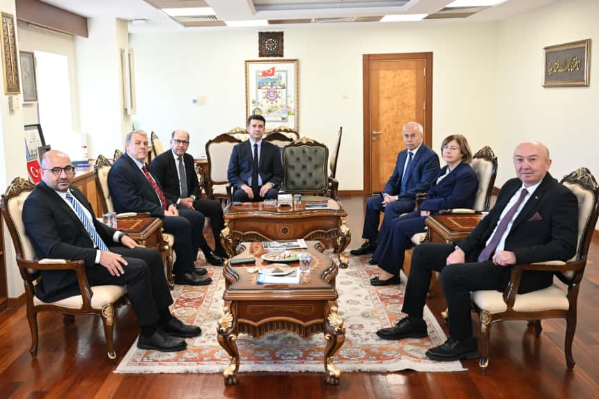 Şahin’den, Rektör Yasım’a Ziyaret