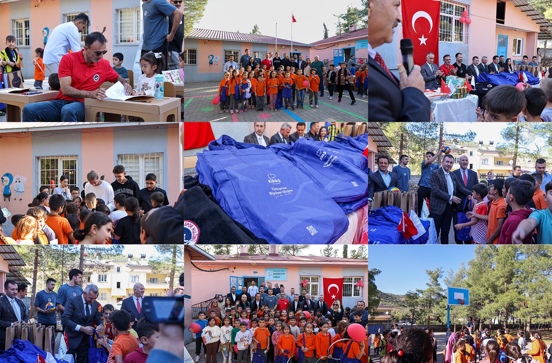 Kipaş Holding, geleceğe umut olmak için çocuklarla buluştu.