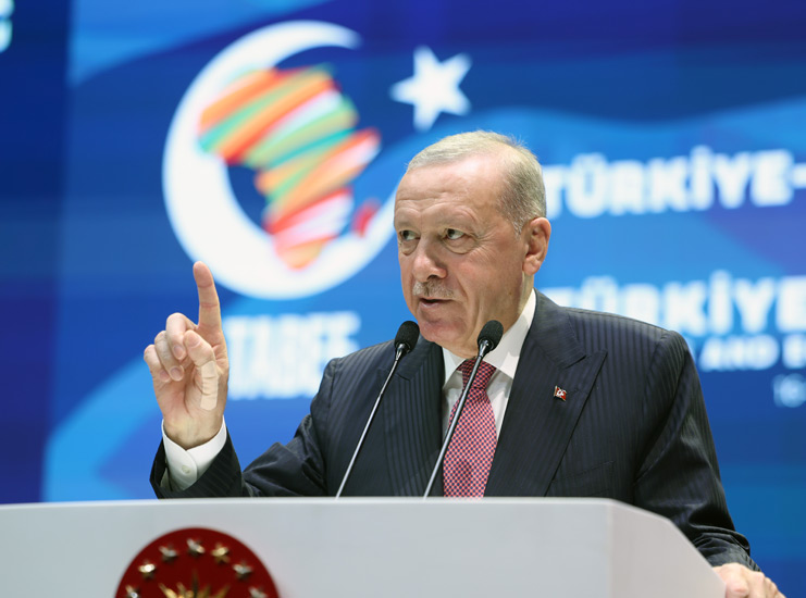 Erdoğan, İstanbul Kongre Merkezi'nde