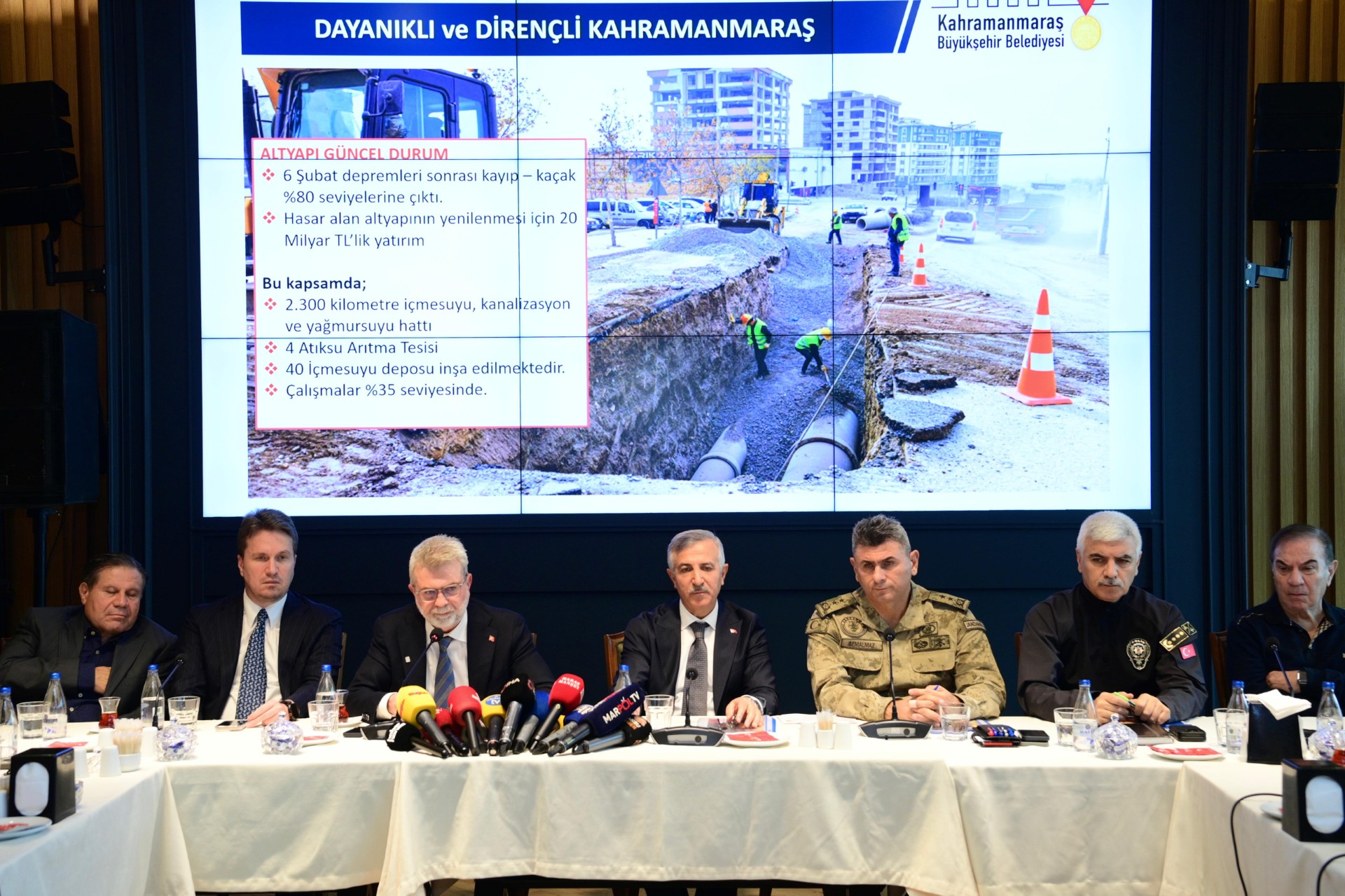Başkan Görgel ve Vali Ünlüer,