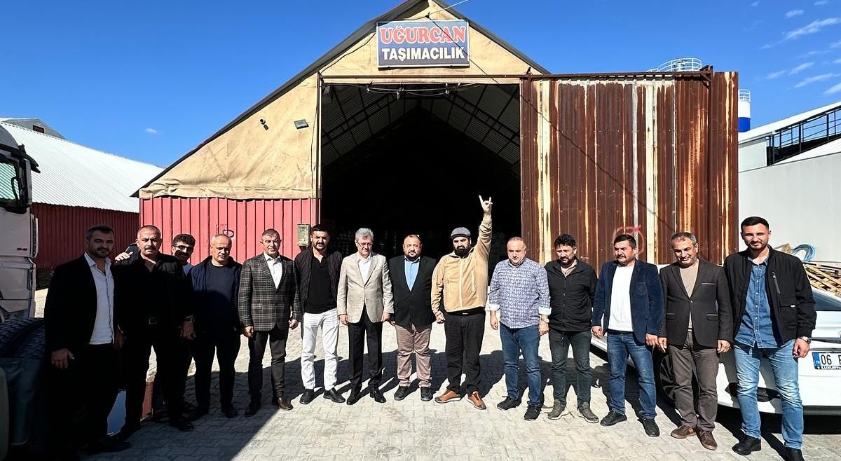 MHP İl Başkanı Mansur Metehan’dan Nakliyeci Esnafına Ziyaret