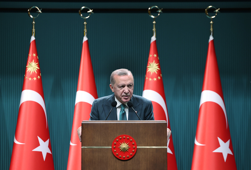 Erdoğan, Cumhurbaşkanlığı Kabinesi Toplantısı