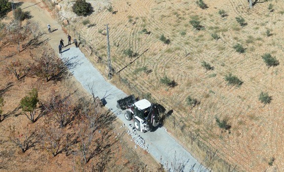 Kozludere'de Kilit Parke Çalışmaları Hızla İlerliyor