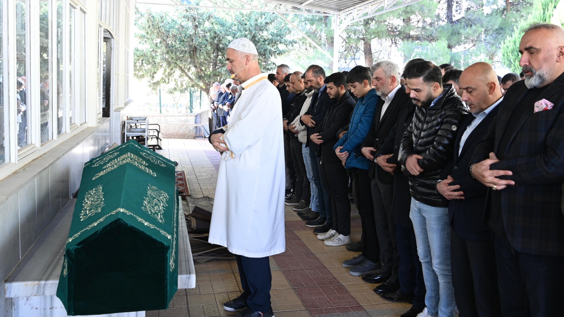 Zülkif Katmış’ın cenaze töreni