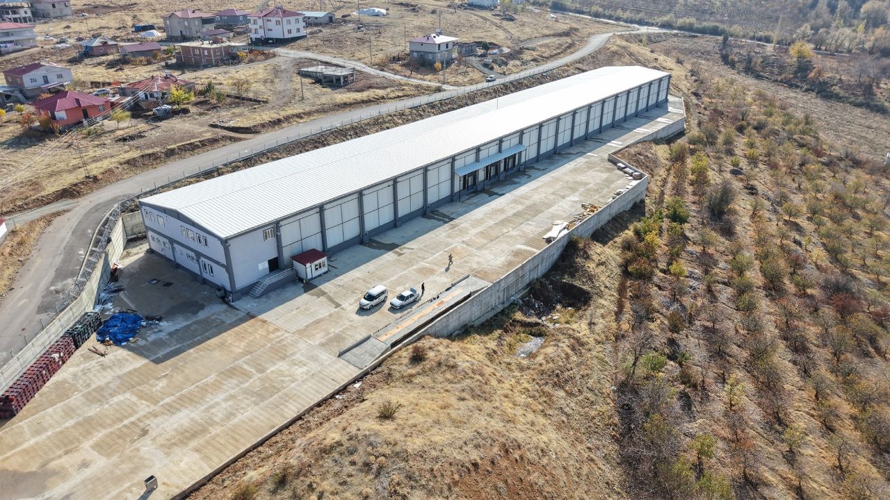 Göksun Soğuk Hava Deposu Üreticinin Hizmetine Sunuluyor