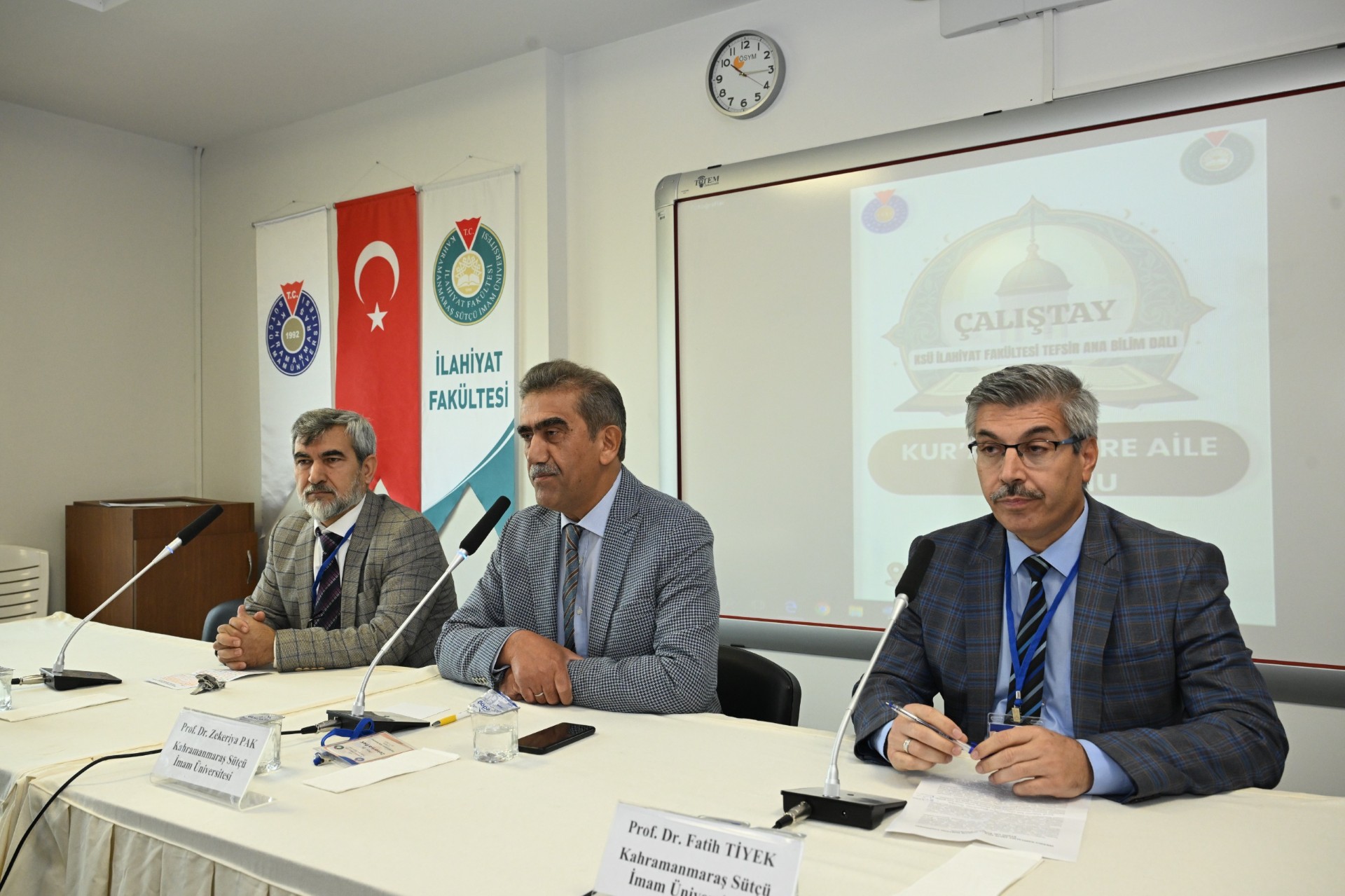 Kur’an’a Göre Aile Kurumu Çalıştayı KSÜ’de Düzenlendi