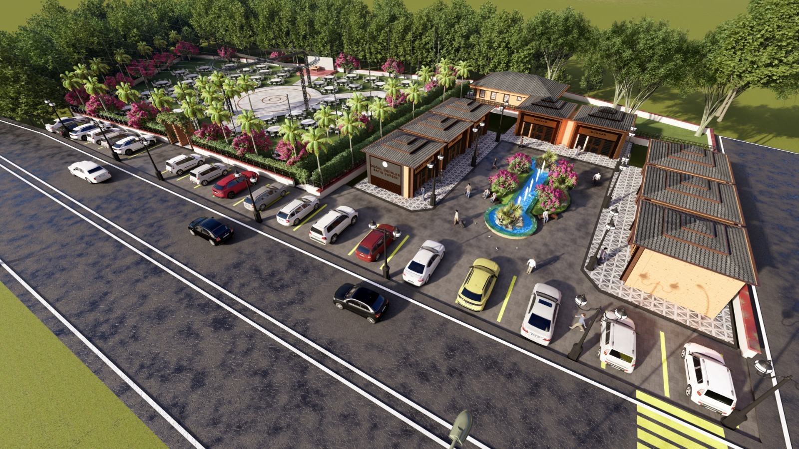 1300 Kişilik Kır Düğün Salonu: İlçeye Yeni Bir Sosyal Tesis