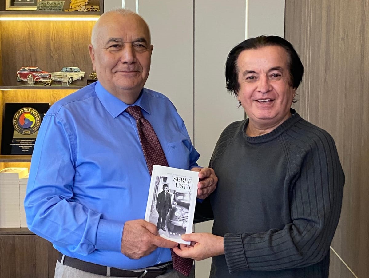 Şeref Kazcıoğlu’nun ‘şeref Usta’ İsimli Kitabı Çıktı