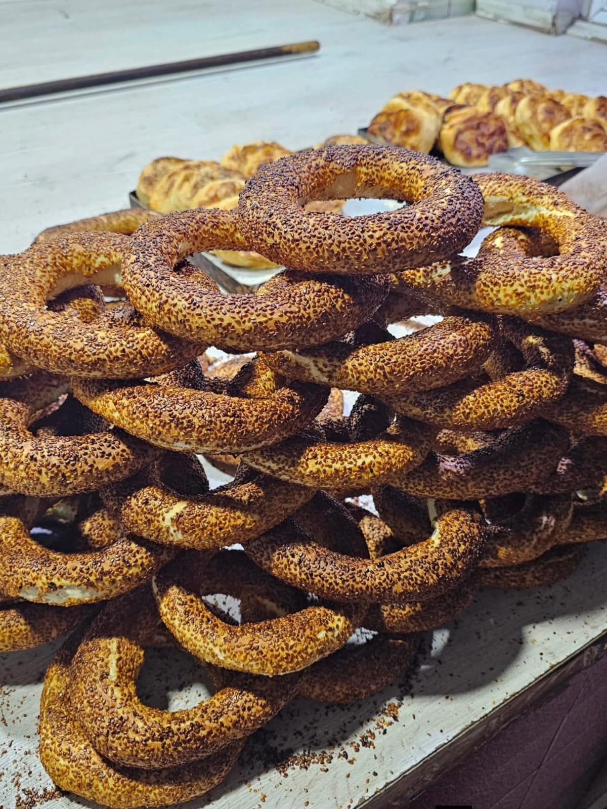 Zeyrek ve Durbay Hayırına Simit Dağıttı !