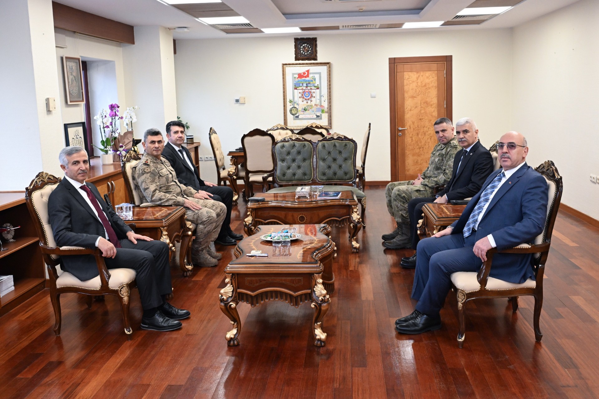 KSÜ Rektörü Prof. Dr. Mahmut Ak’a Hayırlı Olsun Ziyareti