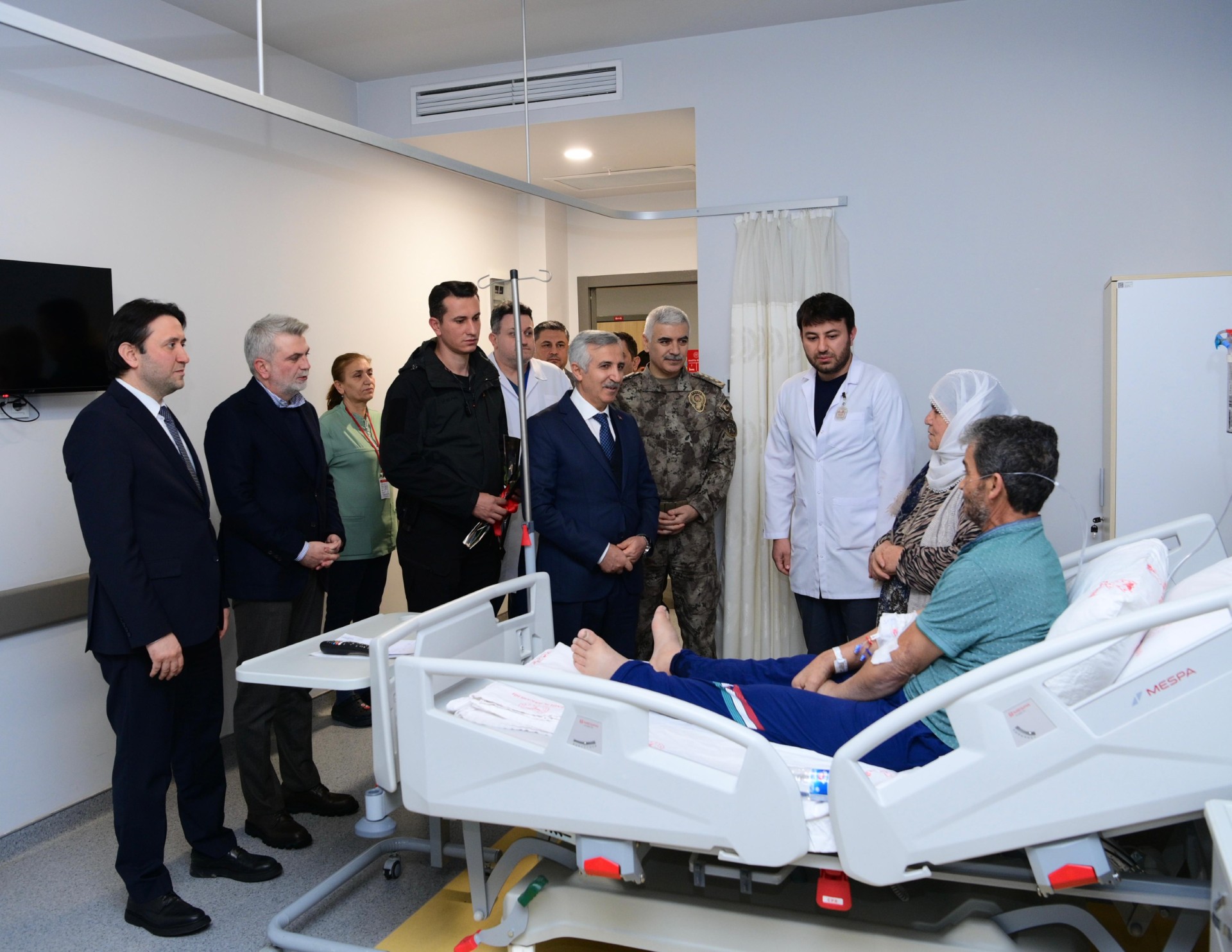 Ünlüer’den Yılın Son Saatlerinde Sahada Denetim ve Ziyaret