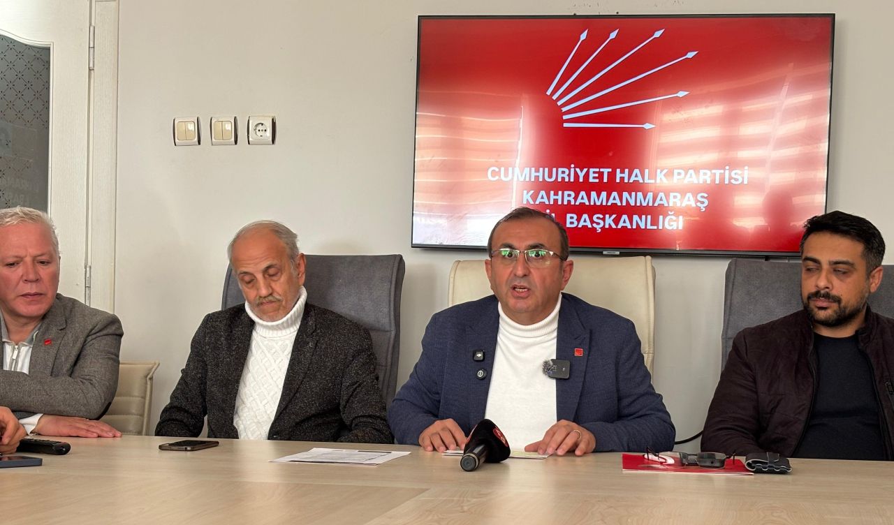 Cumhuriyet Halk Partisi (CHP) Kahramanmaraş İl Başkanı Ünal Ateş