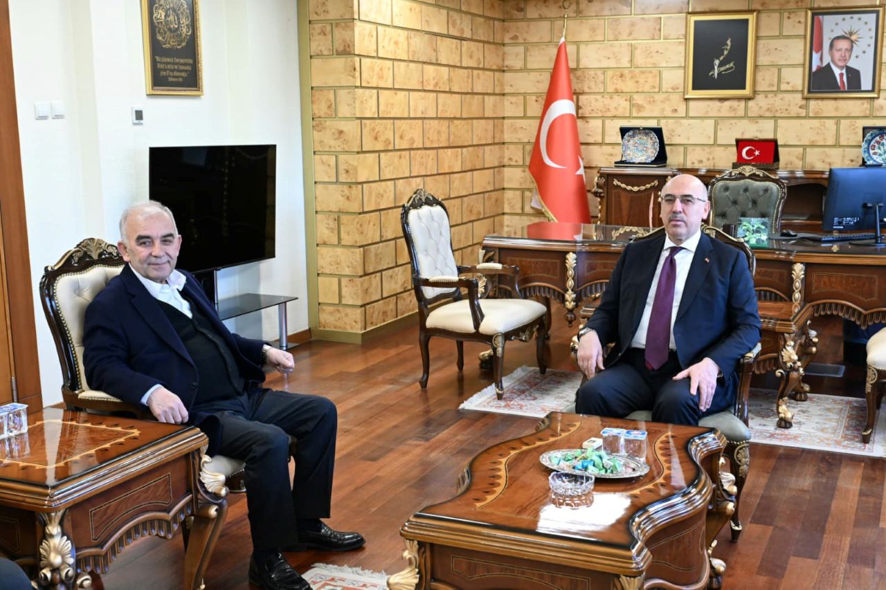 Prof. Dr. Mahmut Ak’a hayırlı olsun ziyareti