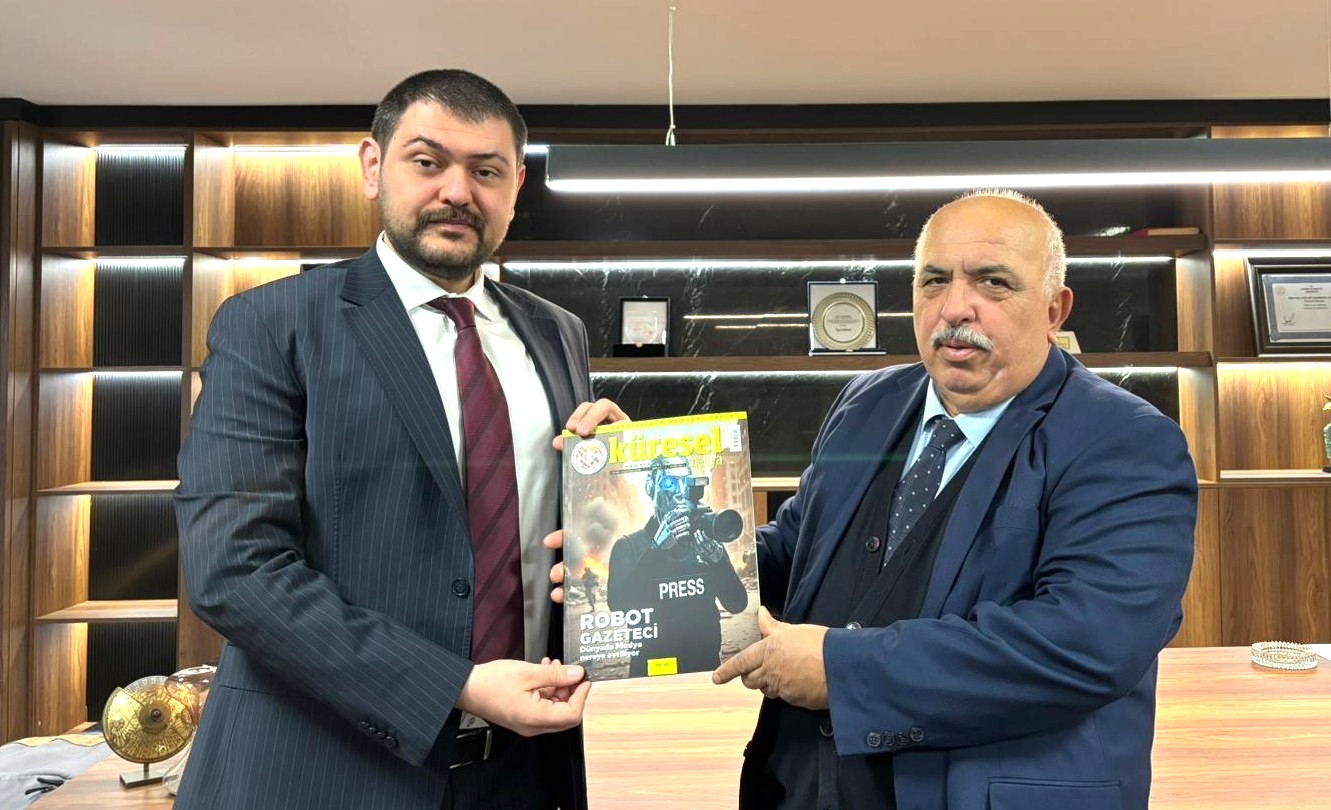 KGK Medya Dergisi’nden KASİAD Başkanı Dinçer’e Takdim