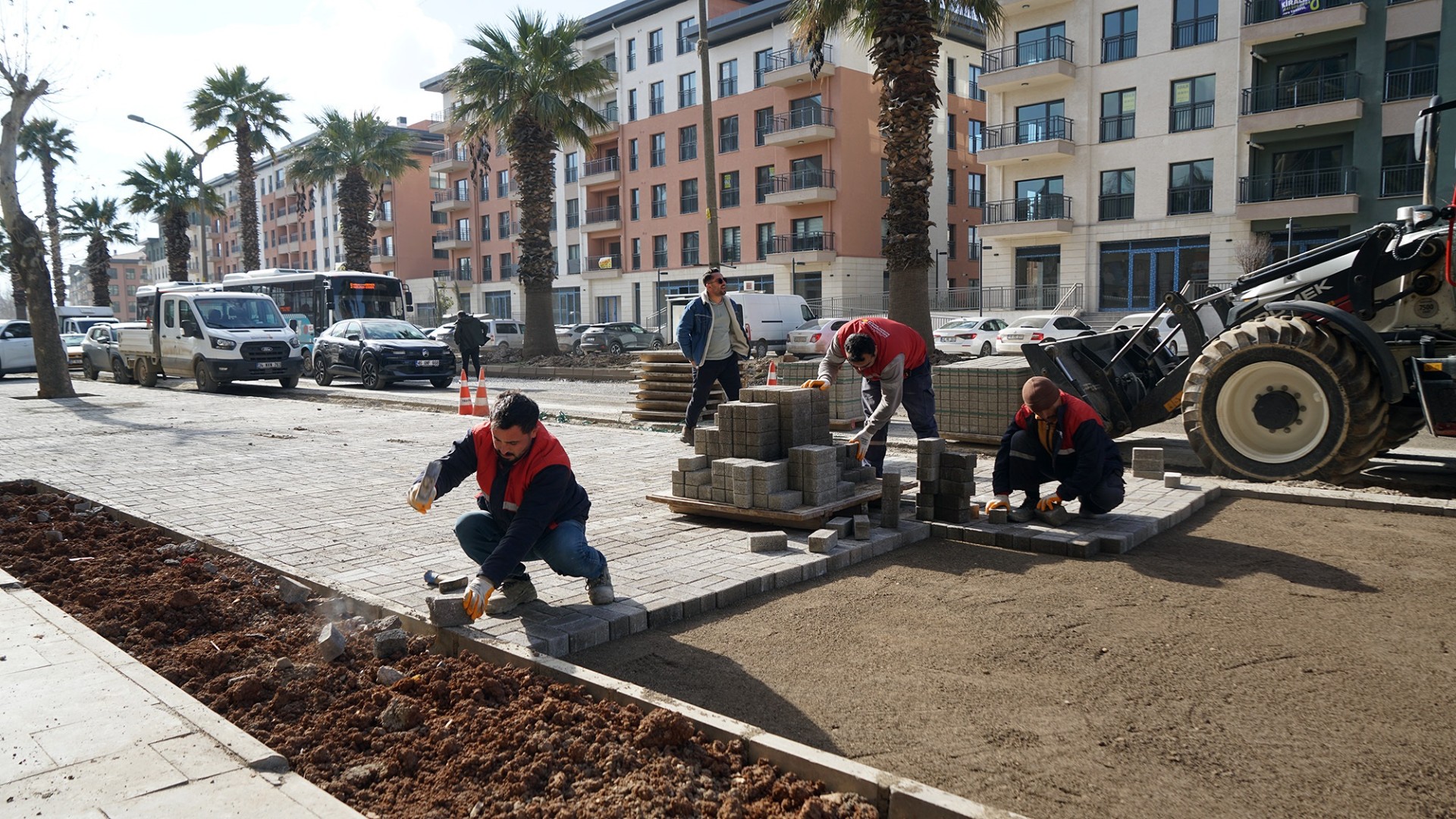 Trabzon Bulvarı’nda Altyapısı Tamam