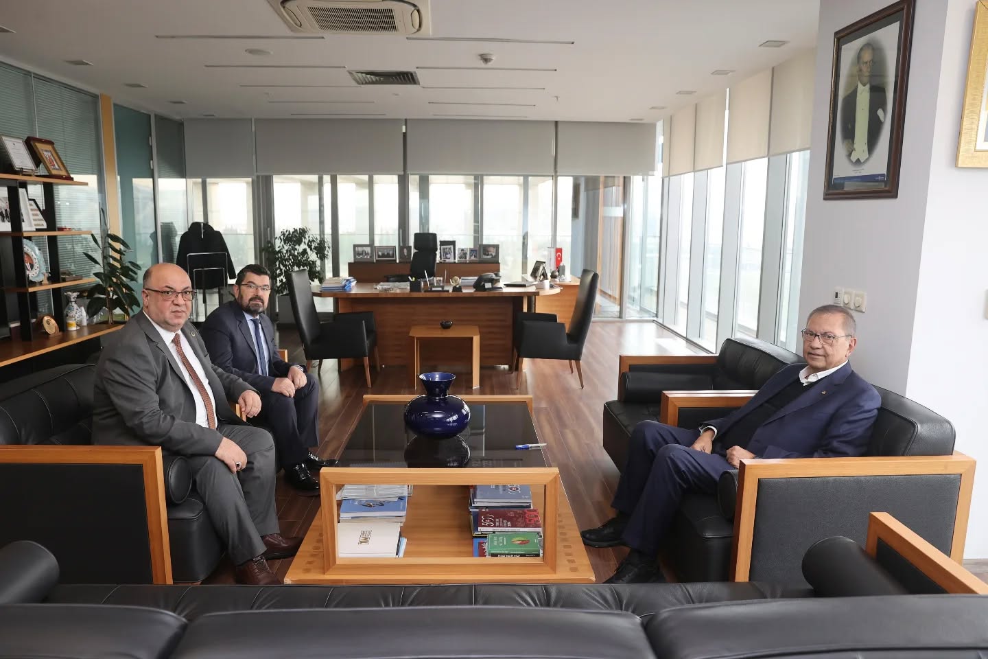 Kipaş Holding Başkanı Hanefi Öksüz’e Anlamlı Ziyaret