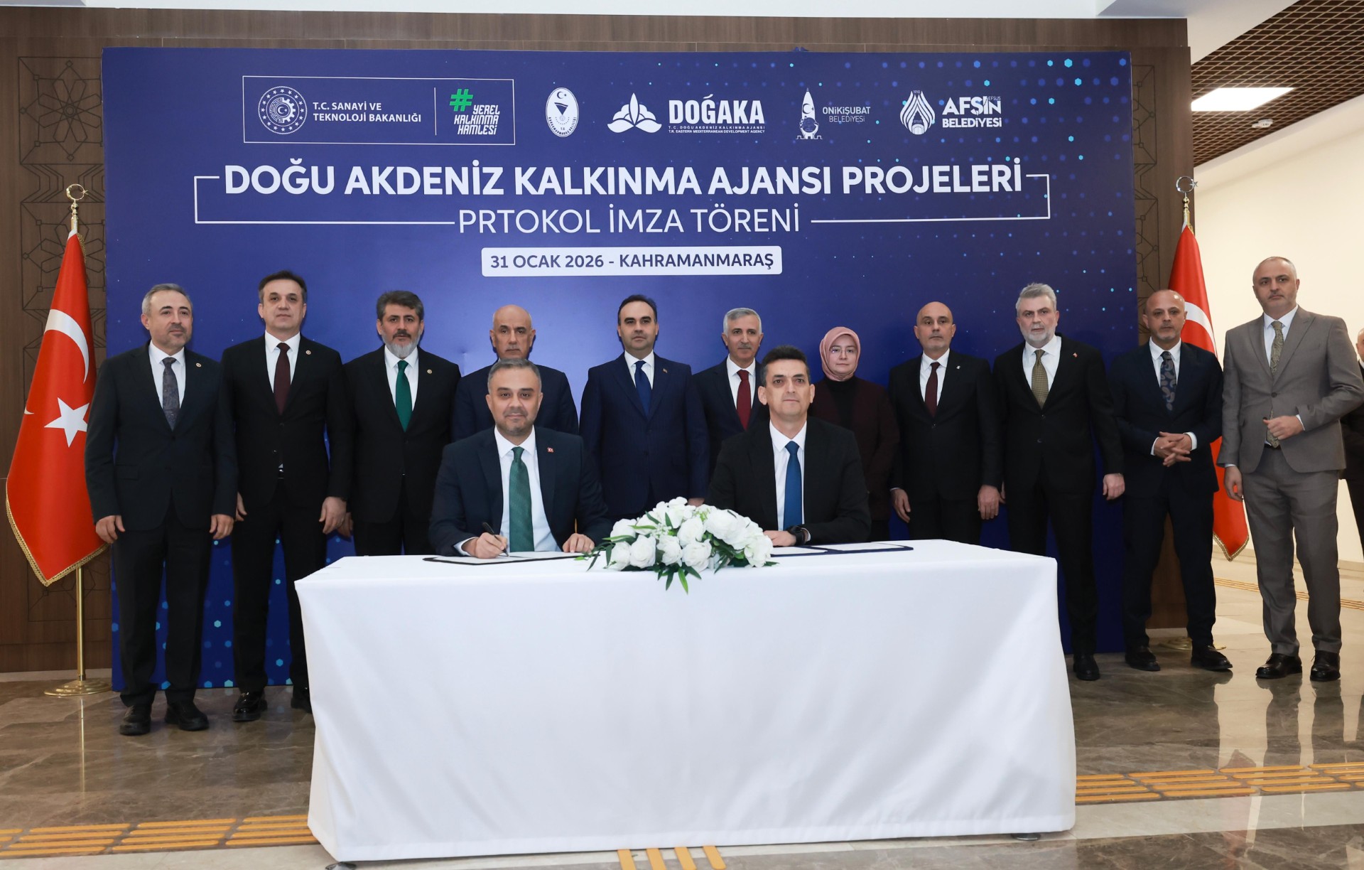 Başkan Toptaş, Bakan Fatih Kacır’ın katıldığı imza