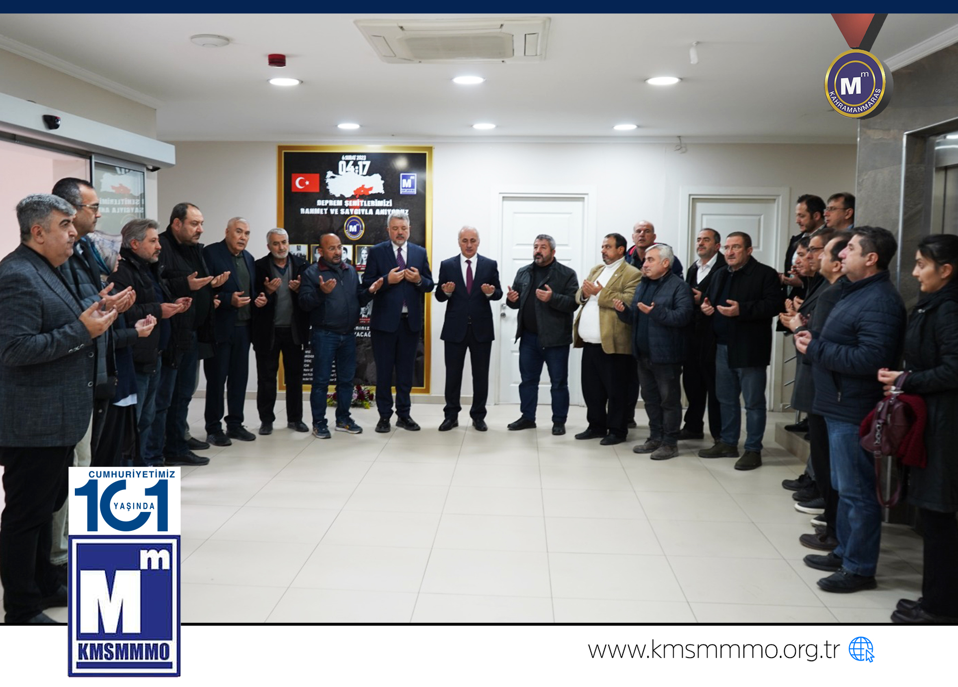 SMMMO’dan 6 Şubat Deprem Şehitleri