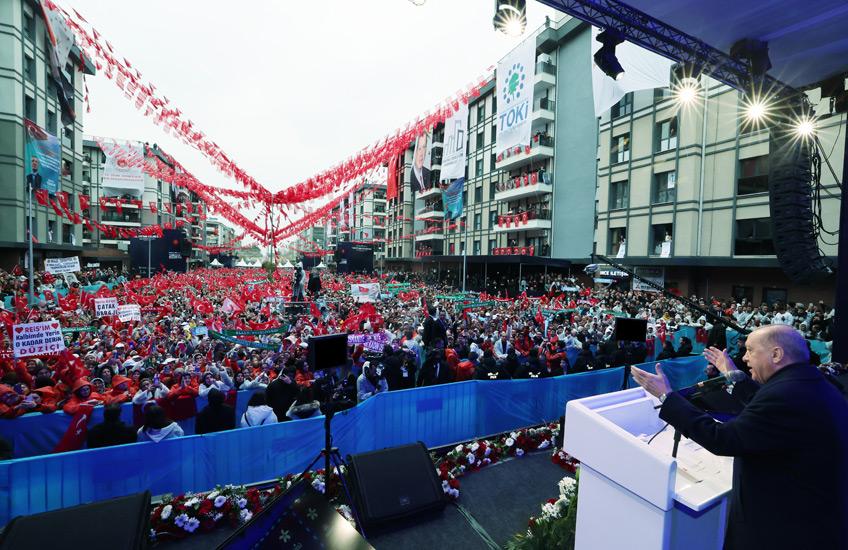 “Devlet-millet dayanışmasıyla depremin açtığı yaraları beraberce sardık”