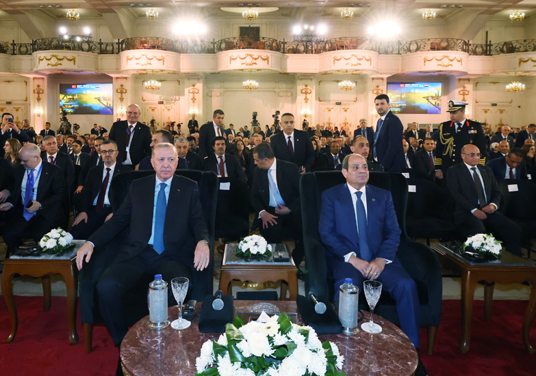 Cumhurbaşkanı Erdoğan, Kahire’de “Türkiye-Mısır İş Forumu Kapanış Oturumu”nda yaptığı konuşma