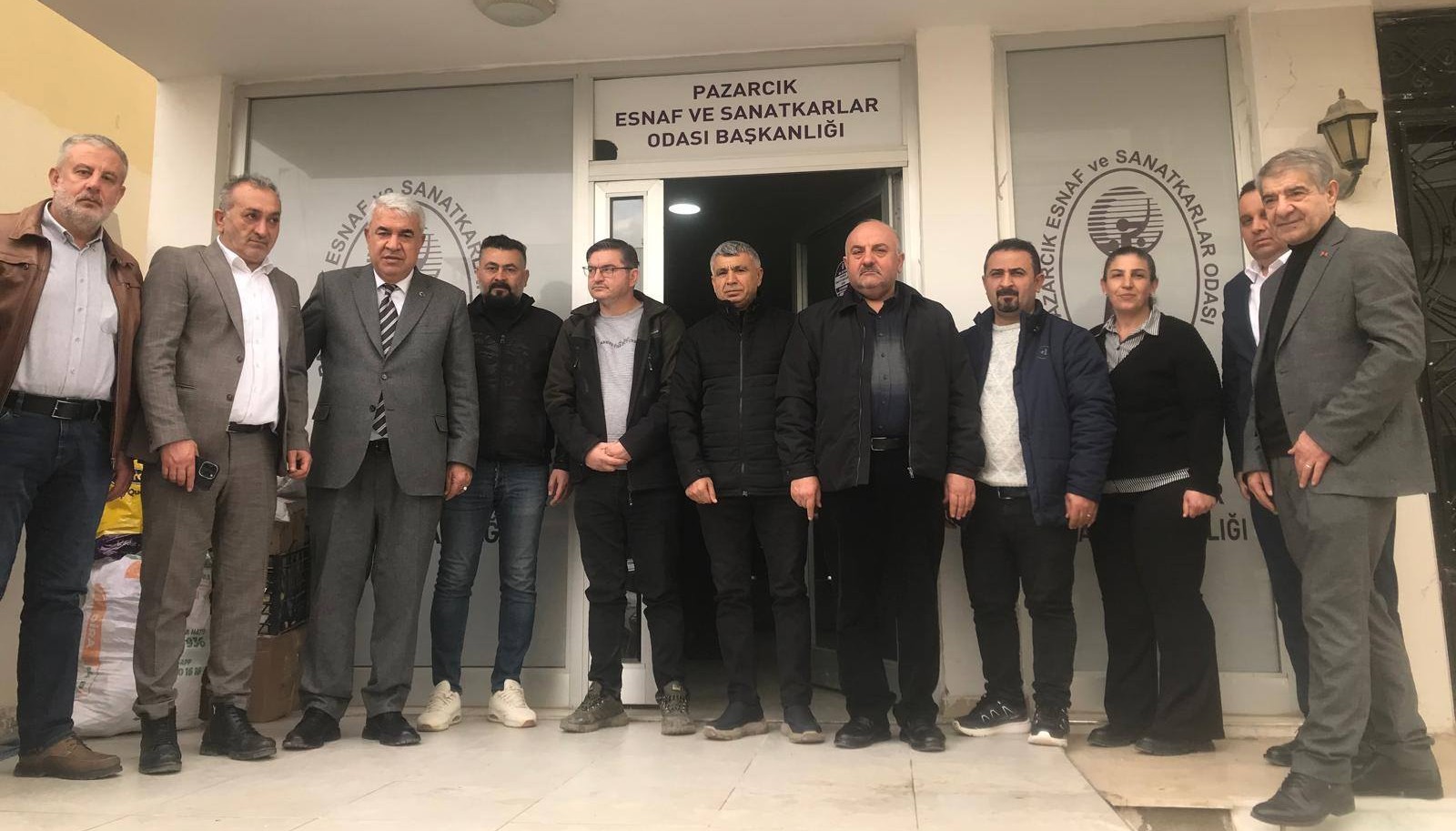 Pazarcık’ta Kemal Salim’e Hayırlı Olsun Ziyareti