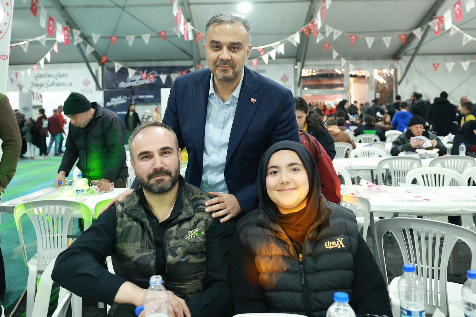 Başkan Toptaş Ramazan Çadırında !