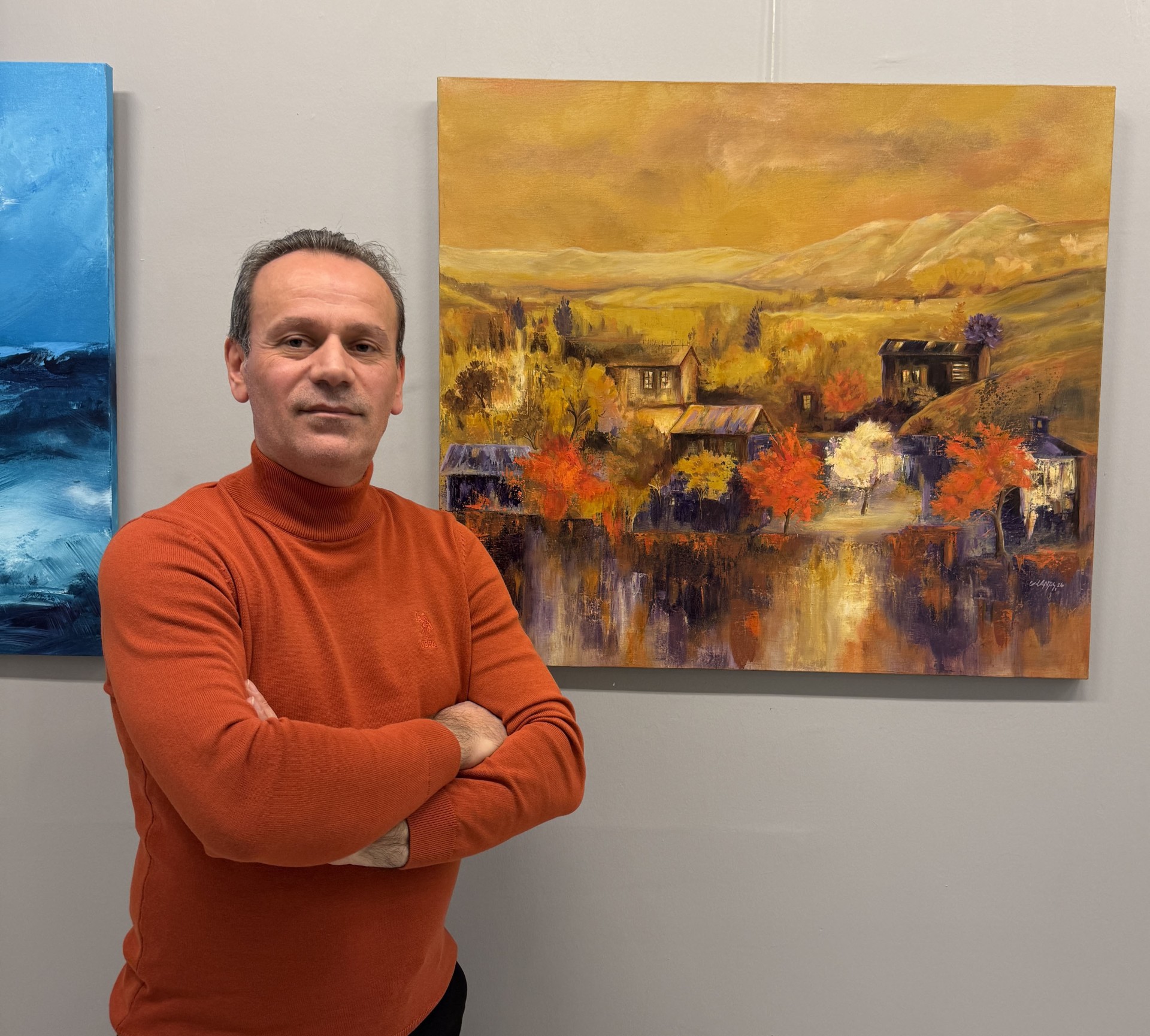 Ressam Cemil Candaş, “sessizliğin Renk Dili” Temalı Sergi Açtı