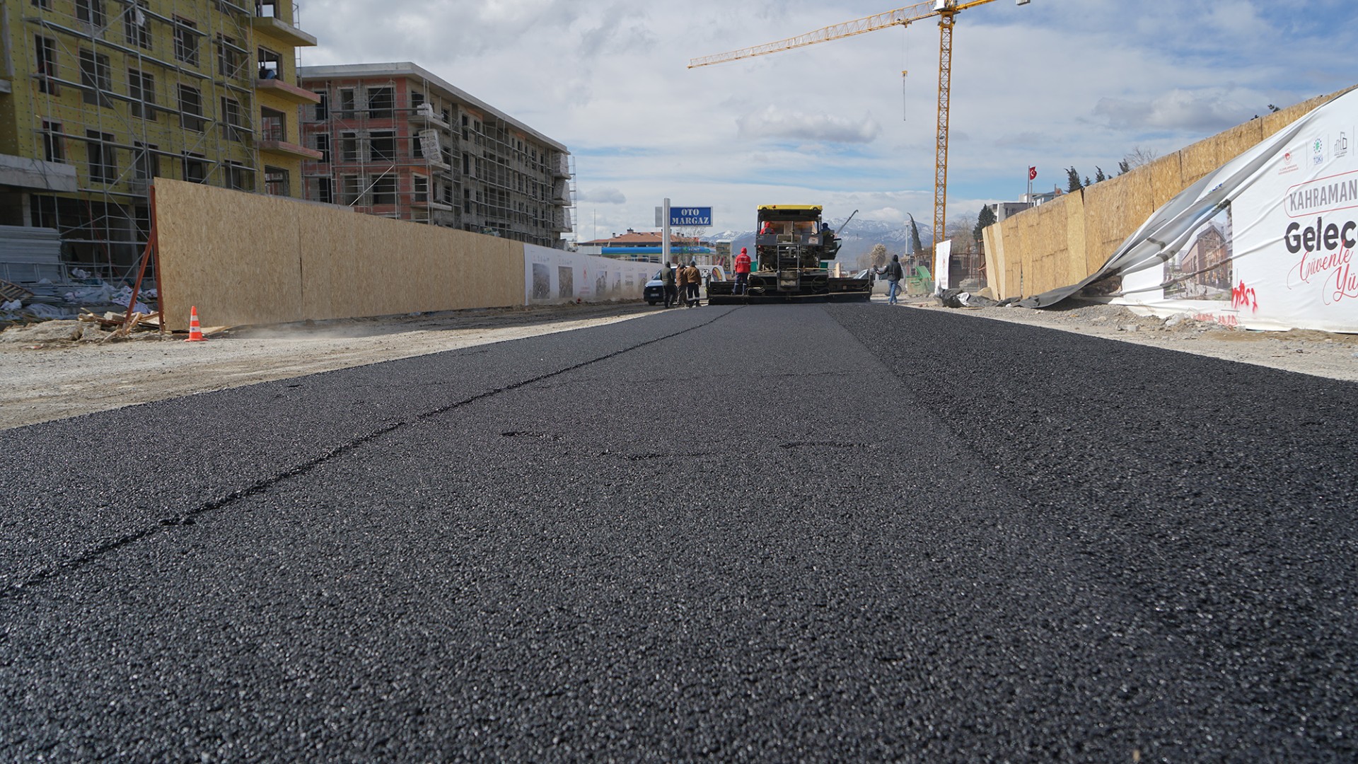 Ali Sezal Bulvarı’na Asfalt