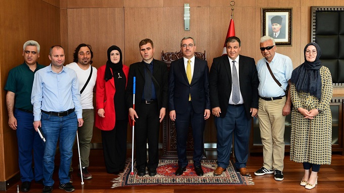 BAŞKAN GÜNGÖR: “ERİŞİLEBİLİRLİKTE TÜRKİYE’YE ÖRNEK ŞEHİRLERDENİZ”