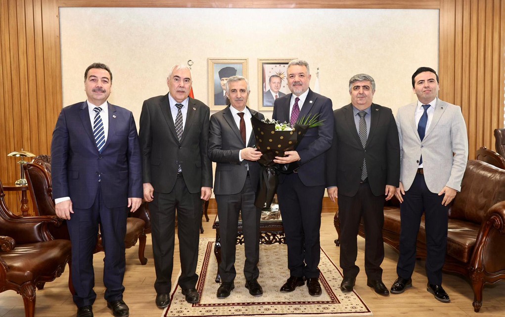 KMSMMO Başkanı Kalın’dan Vali Ünlüer’e Muhasebe Haftası Ziyareti