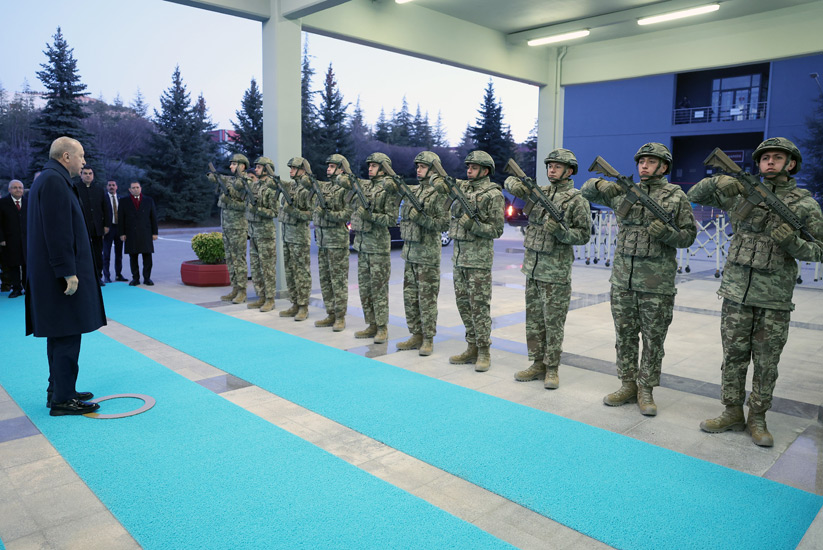 Erdoğan : Özel Kuvvetler Komutanlığında !