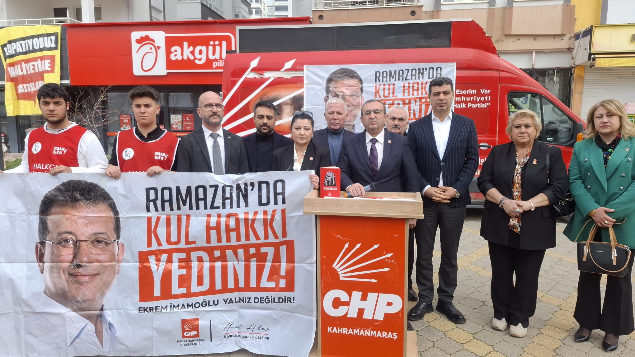 Ateş’ten Eş Zamanlı Basın Açıklaması