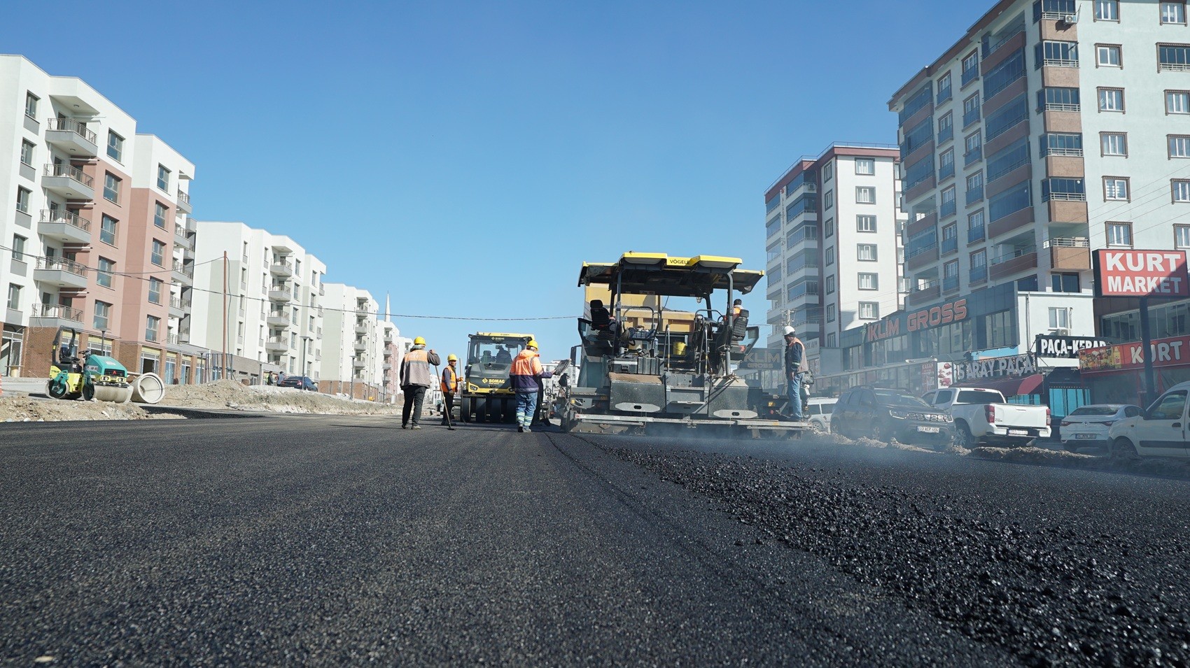 Doğukent Yolunda Yenileme Çalışmalarına Başlandı