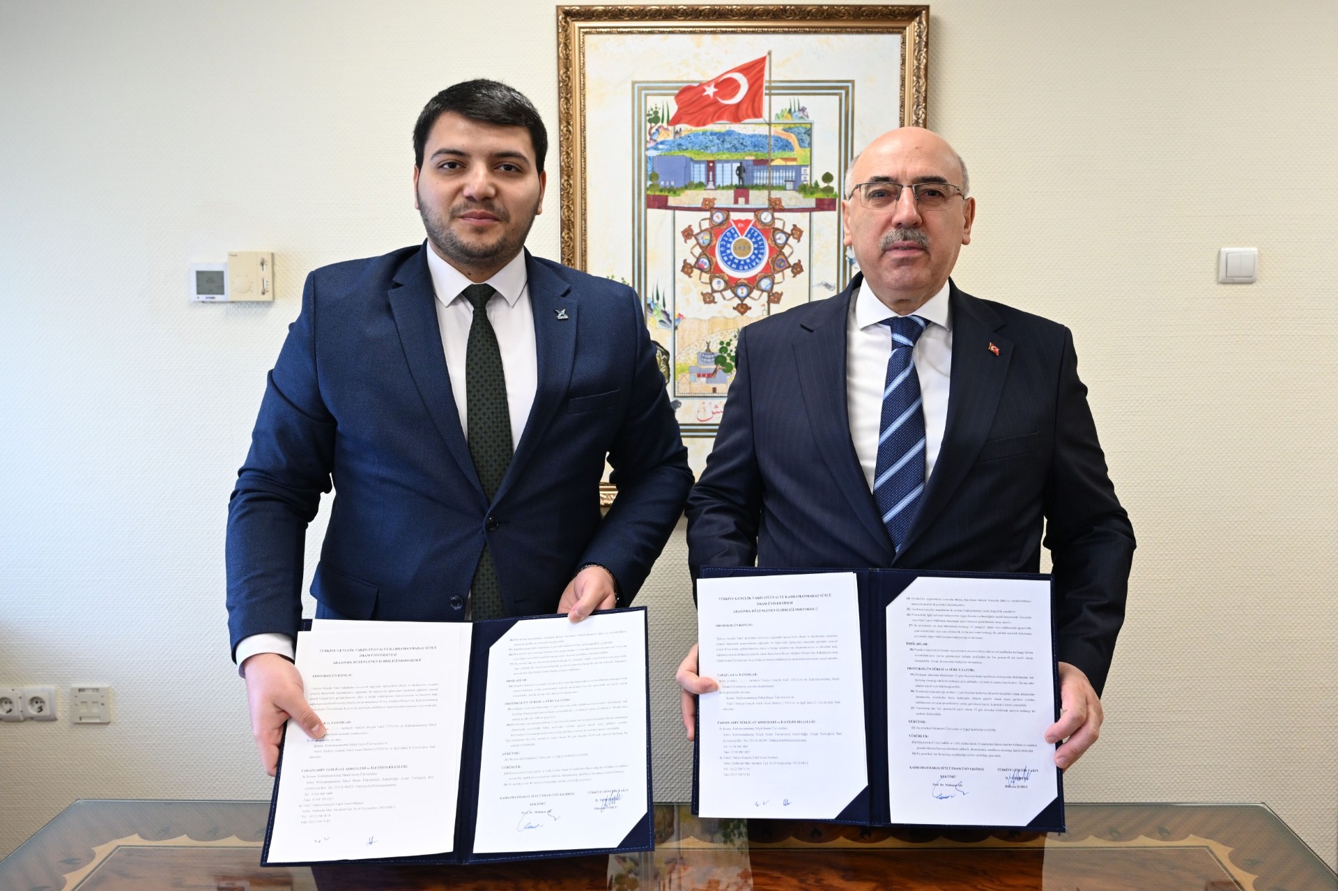 TÜGVA İhtisas Akademi Projesi’nin, KSÜ iş Birliği