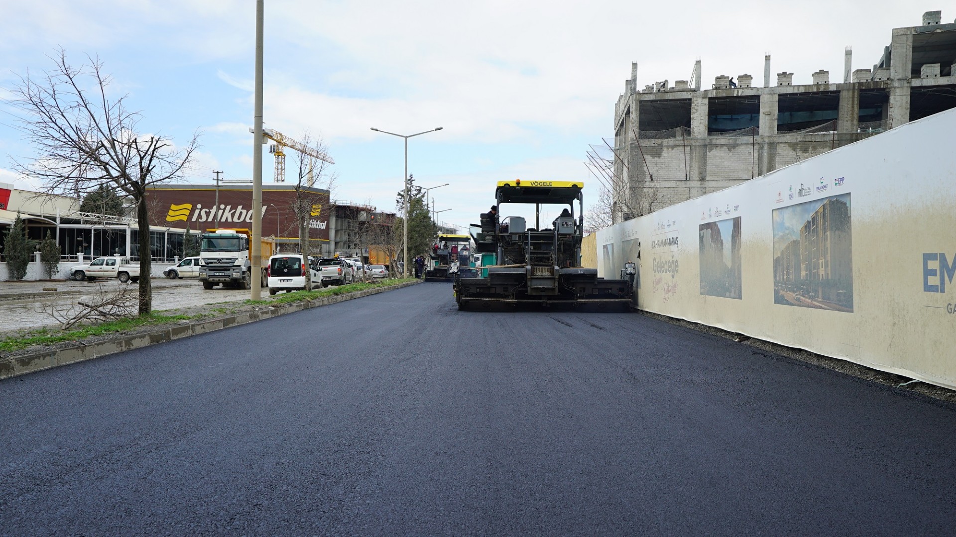 Dulkadiroğlu’nda Asfalt Mesaisini Sürdürüyor