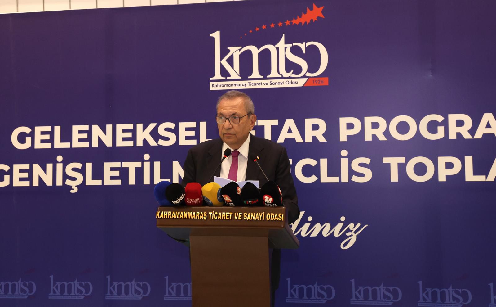 KMTSO Meclis Başkanı Hanefi Öksüz’den “Tasarruf ve Üretim” Vurgusu