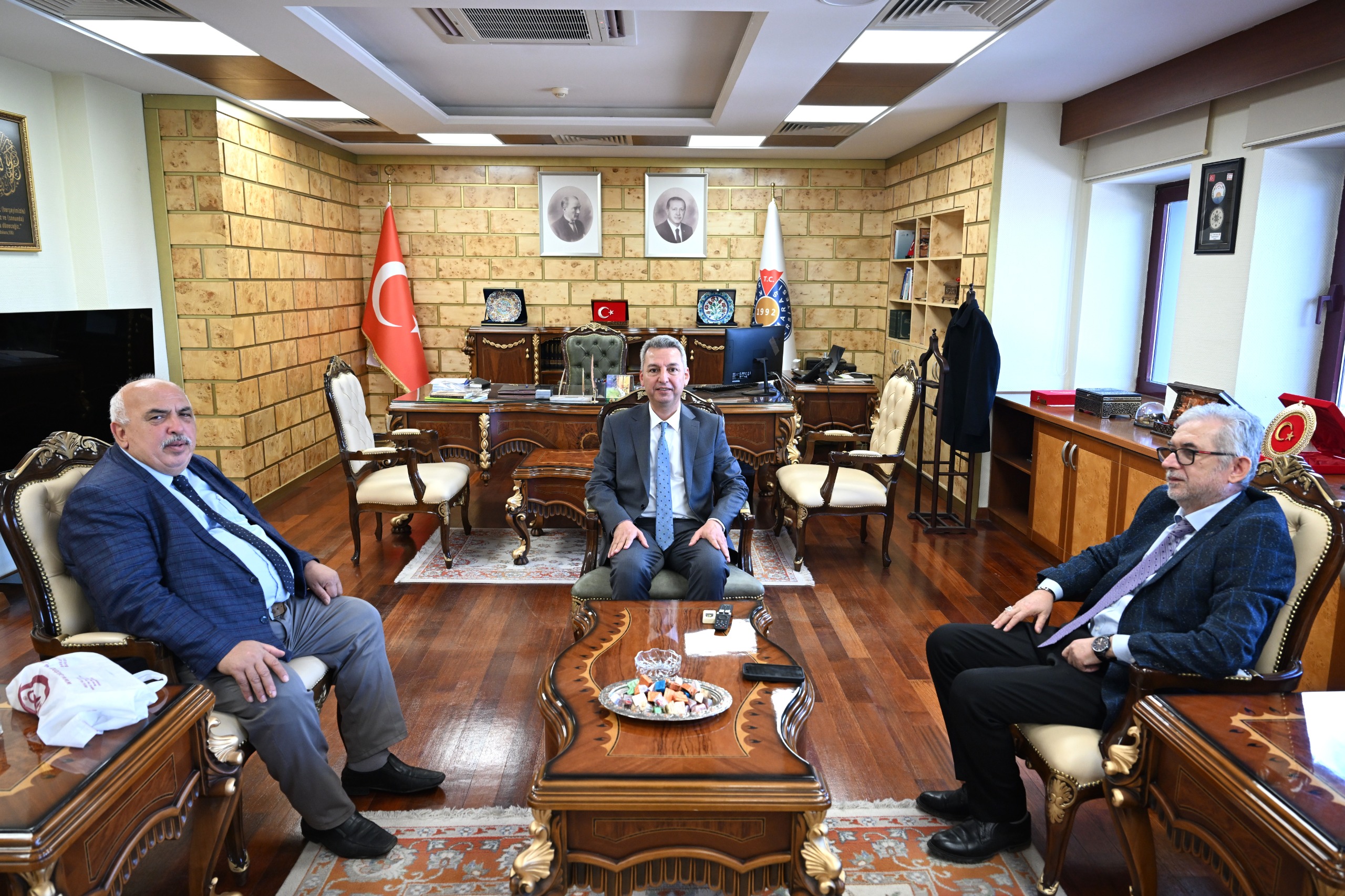 Rektör Okumuş'a Basın Ziyareti !