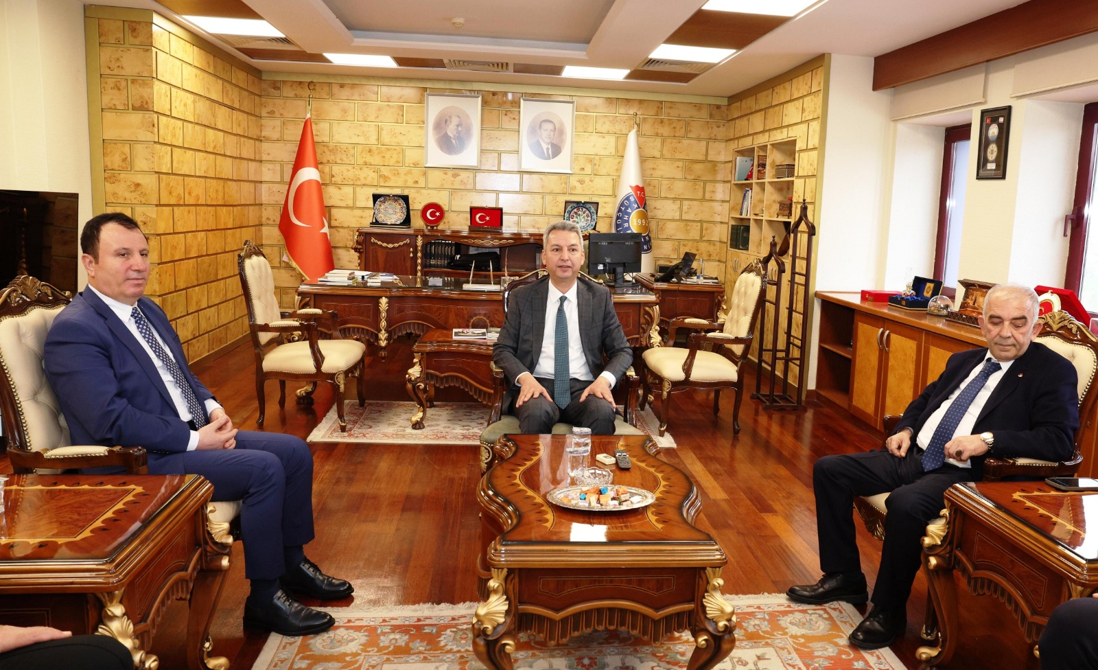 Rektör Okumuş’a Hayırlı Olsun Ziyareti