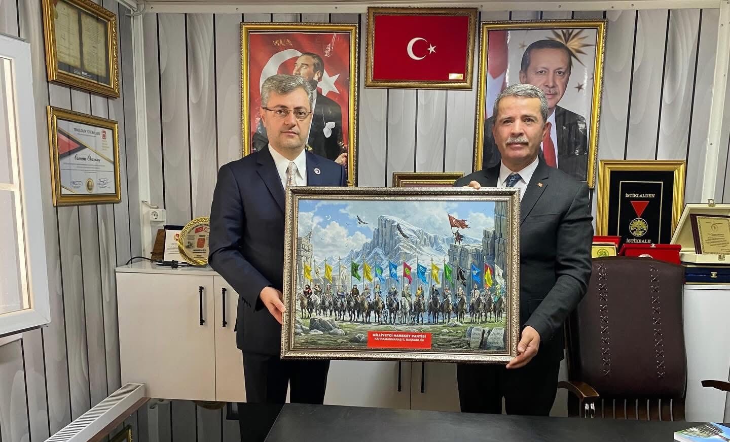 BELEDİYELER BAŞKANLARI BİRLİĞİ’NE ANLAMLI ZİYARET