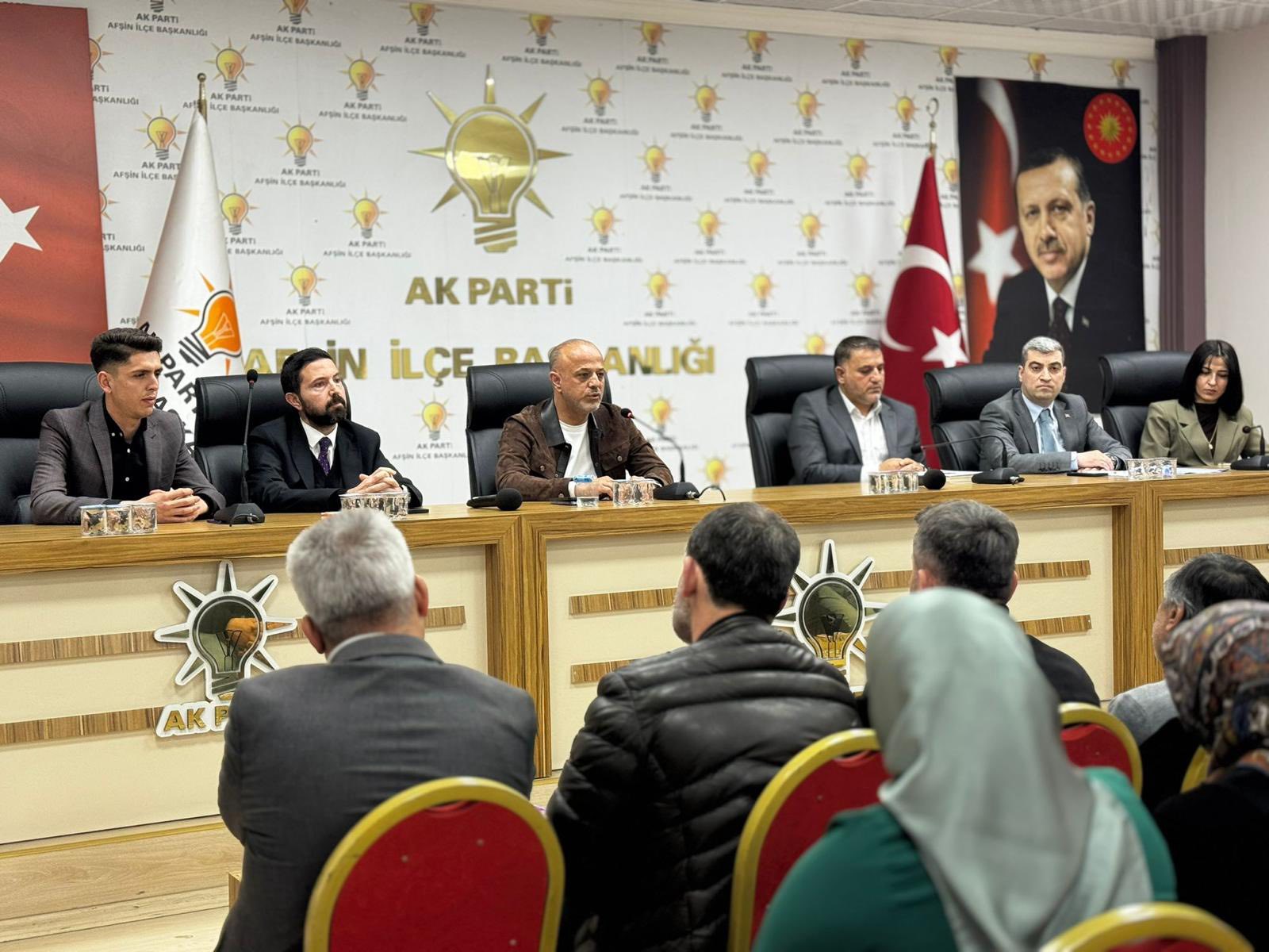 AK PARTİ AFŞİN İLÇE DANIŞMA KURULU TOPLANTISI YAPILDI