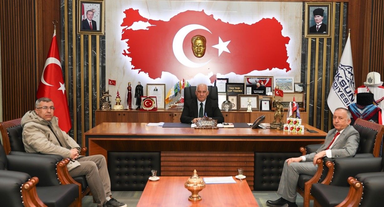 YANIK’TAN BAŞKAN CÜCE’YE ZİYARET