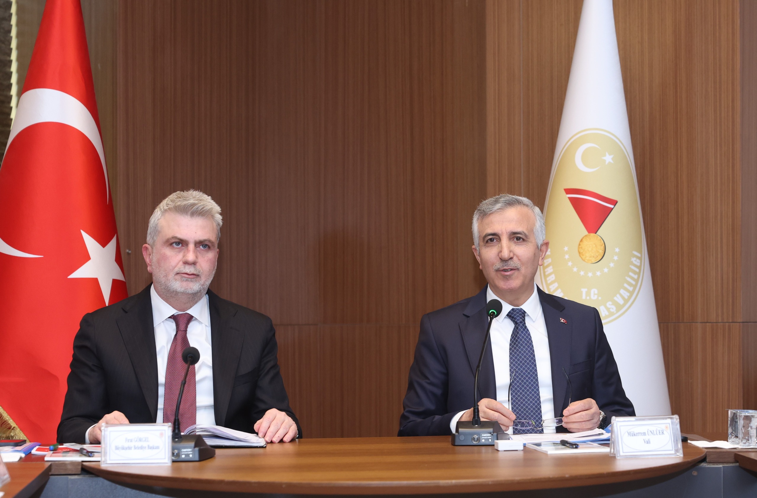 Vali Ünlüer Başkanlığında İl İdare Şube Başkanları Toplantısı Yapıldı