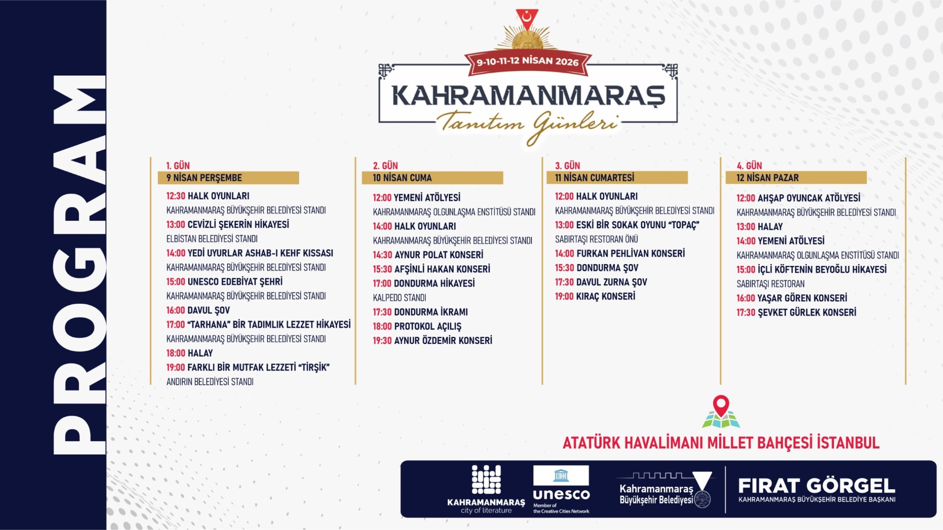 Kahramanmaraş, Tüm Değerleriyle İstanbul’da Tanıtılacak