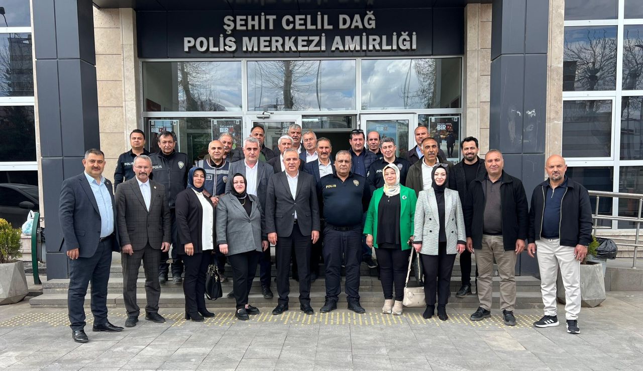 Muhtarlar Derneği’nden Polis Haftası Ziyareti